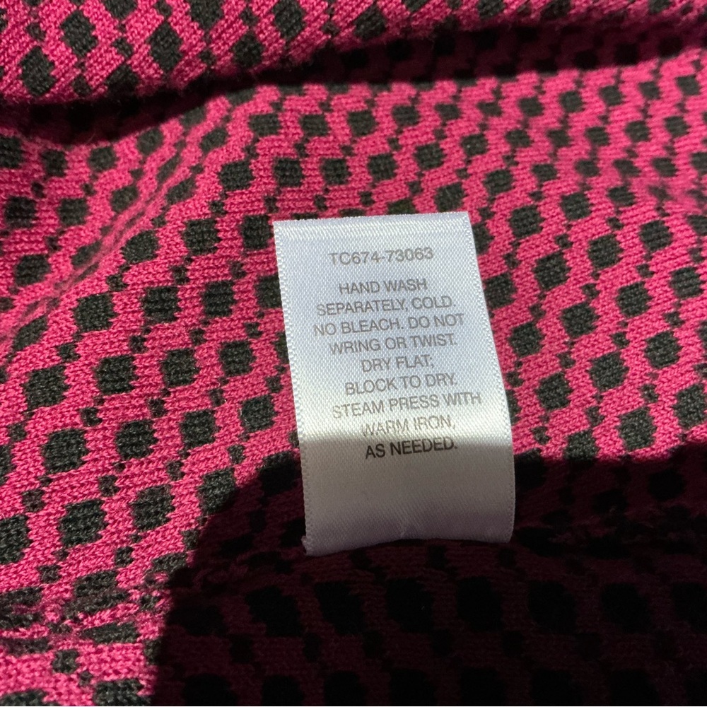 Pendleton Cardigan Sweater One Button Cotton Knit… - image 11